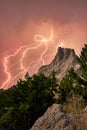 Thunder Mountain South Dakota Royalty Free Stock Photo